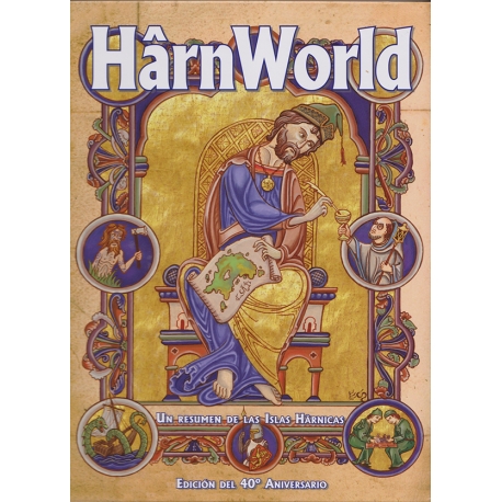 Hârnworld role-playing game from Outremer Ediciones (Spanish)