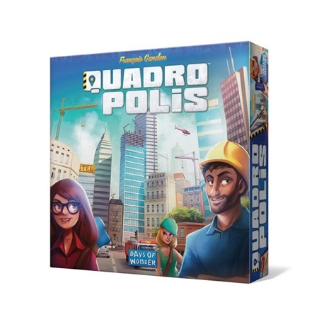 Quadropolis Edge Construction Board Game