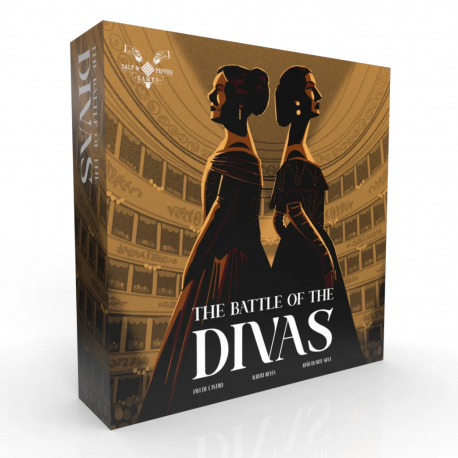 The Battle of the Divas (Spanish) Board Game by Salt & Pepper Games