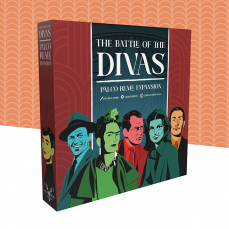 Palco Reale Expansion for the Battle of the Divas board game by Salt & Pepper Games