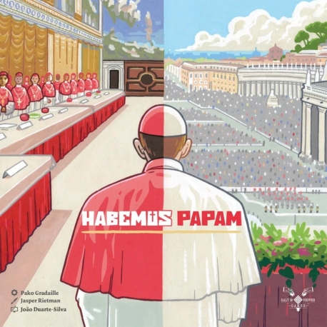Habemus Papam board game from Salt & Pepper Games (Spanish)