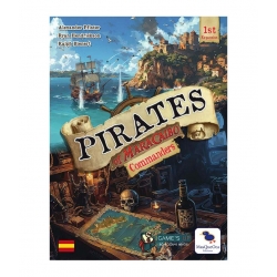 Commanders Expansion for the Pirates of Maracaibo board game from MasQueOca Editions