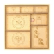 Inserto compatible con juego de mesa THE WHITE CASTLE DUEL de WithOut Mess