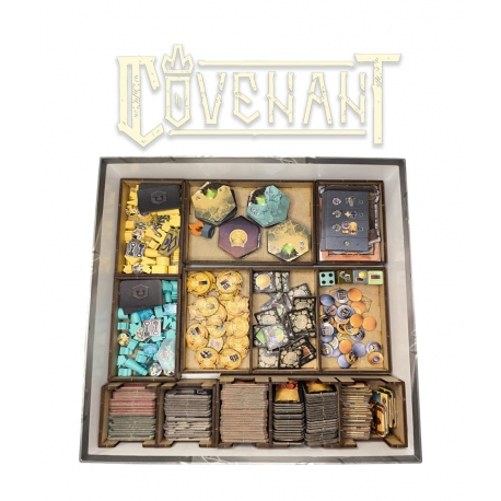 Insert compatible with COVENANT board game by Without Mess