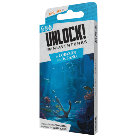 Cooperative game Unlock! Mini The Heart of the Ocean from Space Cowboys