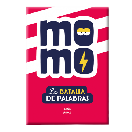 Juego de cartas tipo party Momo: La Batalla de Palabras de La Caja