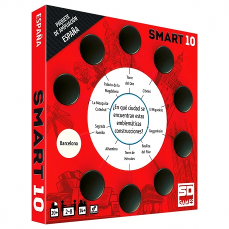 Smart 10: Spain board game from SD Games (Spanish)