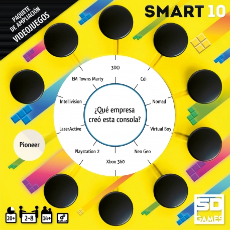Juego de mesa Smart 10: Videojuegos de SD Games