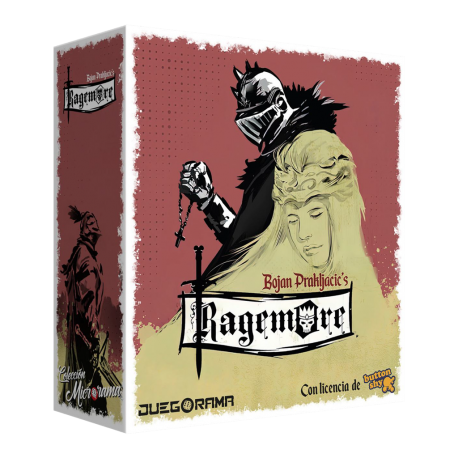Juego de cartas Ragemore de Juegorama