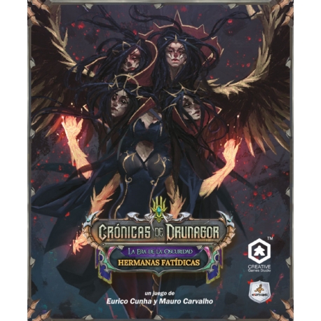 Chronicles of Drunagor: Doom Sisters expansion from Masldito Games (Spanish)