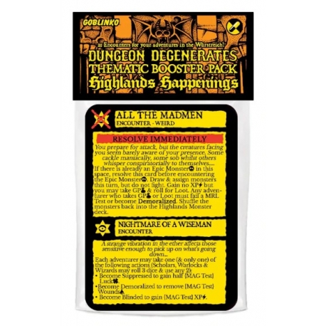 Dungeon Degenerates Highland Happenings (Inglés) de Goblinko