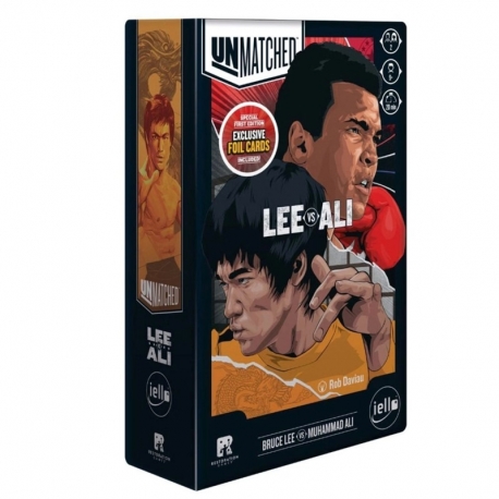 Juego de mesa Unmatched: Ali vs Bruce Lee de TCG Factory