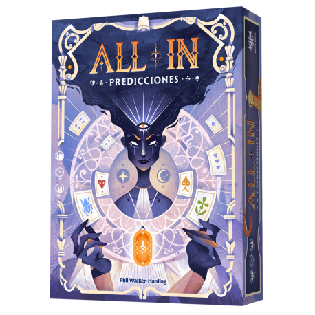 Juego de cartas All In Predicciones de Plan B Games
