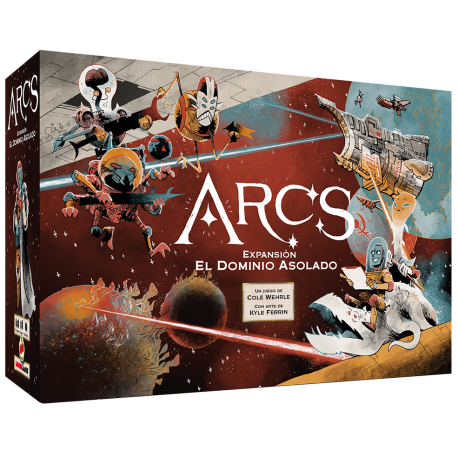Arcs: The Shattered Domain board game from 2tomatoes (Spanish)