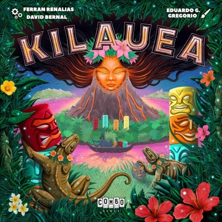 Kilauea board game (Spanish) by Combo Games