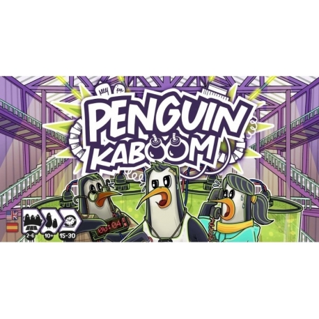 Penguin Kaboom board game from PerroLoko Games (Spanish)
