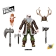 Vitruvian H.A.C.K.S. Figura Dwarf Mercenary Grimgrom