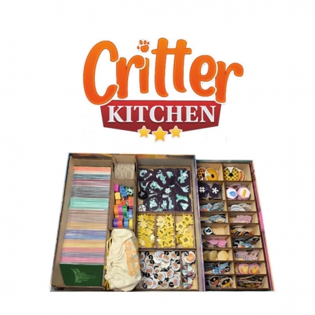Compatible insert for CRITTER KITCHEN (Base + à la carte expansion)
