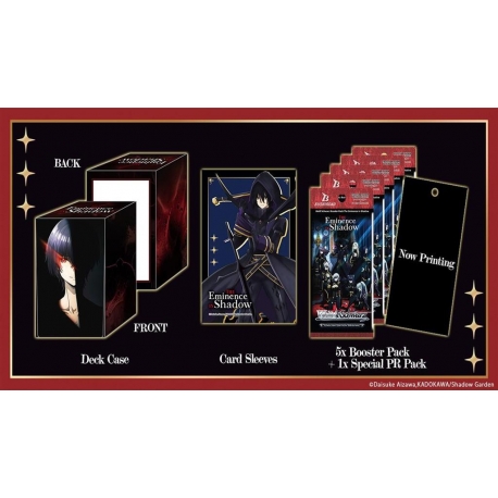Weiß Schwarz - The Eminence in Shadow Supply Set (English) from Bushiroad