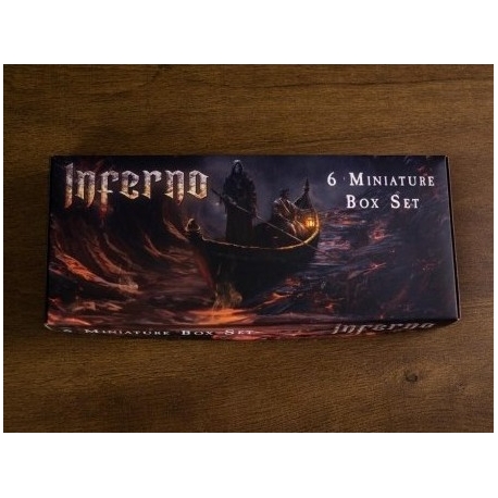 Inferno Miniatures Set from Maldito Games (Spanish)