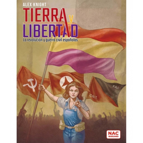 Juego de mesa Tierra y Libertad: Revolución y Guerra Civil Española de NAC Games