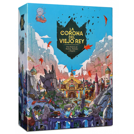 Juego de mesa La Corona del Viejo Rey de Delirium Games