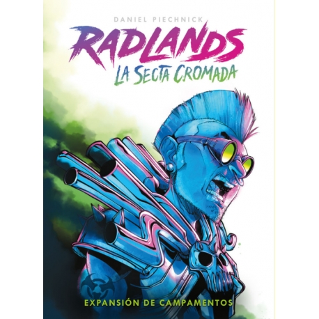 Radlands: The Chrome Cult expansion from Maldito Games (Spanish)