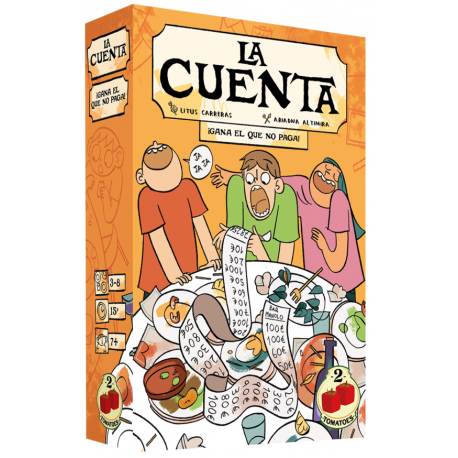 2tomatoes La Cuenta board game (Spanish)