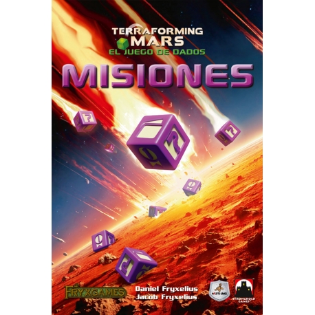 Expansión Misiones para Terraforming Mars: El juego de dados de Maldito Games