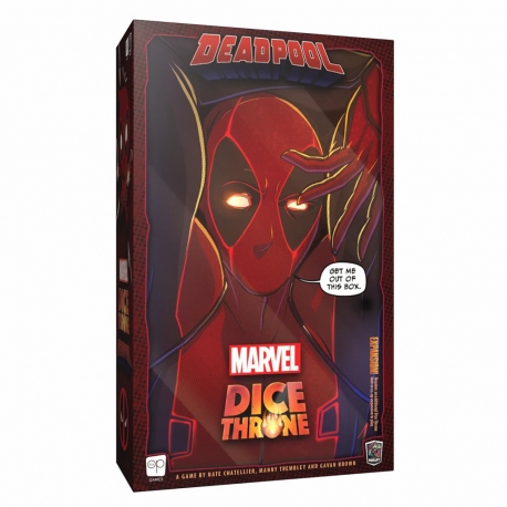 Juego Dice Throne Marvel Deadpool (Inglés) de USAopoly