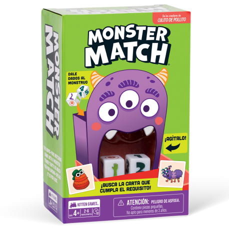 Juego de mesa Monster Match de Exploding Kittens