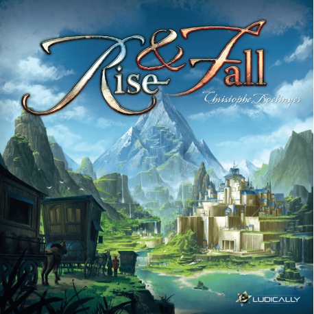 Juego de mesa de estrategia Rise & Fall de Zacatrus