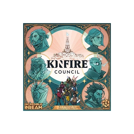 Kinfire Council board game from PIF Games (Spanish)