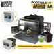Estación de pintura portátil para miniaturas y maquetas de Green Stuff World