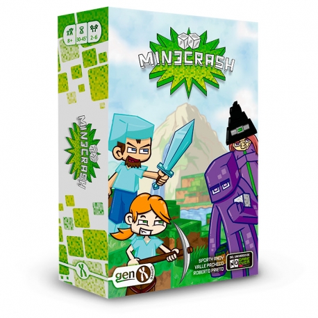 Juego de mesa Min3crash de Gen X Games