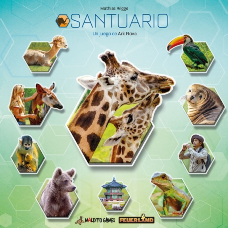 Sanctuary board game from Maldito Games (Spanish)