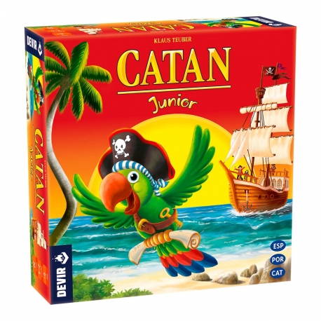 Famous table game Catan for kids box