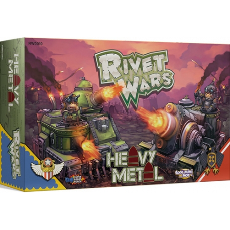Rivet Wars - Heavy Metal, expansión para completar juego básico