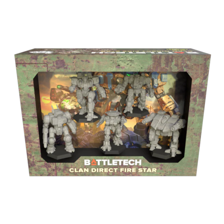 BattleTech Clan Direct Fire Star (English)