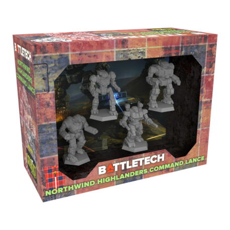 BattleTech Northwind Highlanders Command Lance (Inglés)