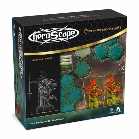 Heroscape The Swamps of Valhalla Terrain Exp.