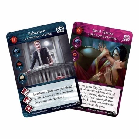 Vampire Rivals Sebastian & Emil Promo Pack (Inglés)