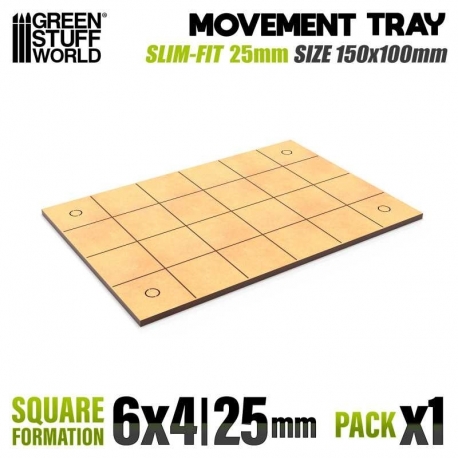 DM Motion Trays - Slimfit Square 150x100mm