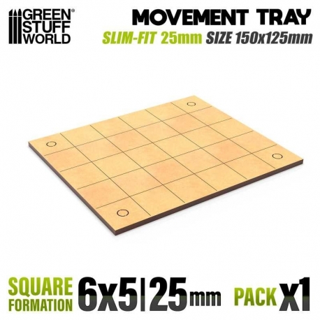 DM Motion Trays - Slimfit Square 150x125mm