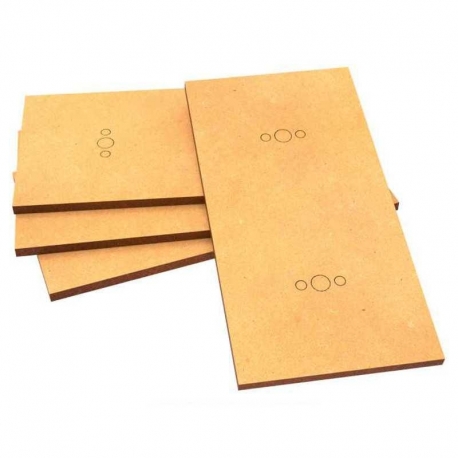 Peanas DM - Rectangular 100x60mm