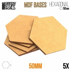 Peanas DM - Hexagonales 50 mm