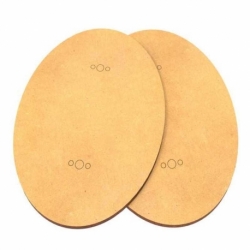 Peanas DM - Ovaladas 92x120mm