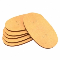 Peanas DM - Ovaladas AOS 90x52mm