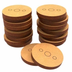 Peanas DM - Redondas 25 mm