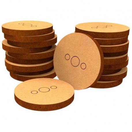 Peanas DM - Redondas 27 mm (Legion)